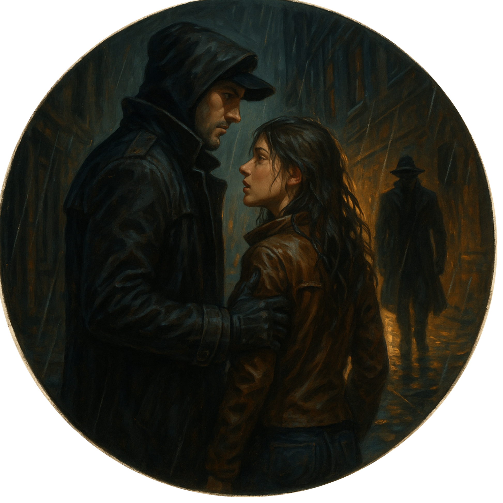 Tortenaufleger "Dark Romance & BookTok" – Essbares Fondantbild (rund ∅ 20 cm) Mein Shop