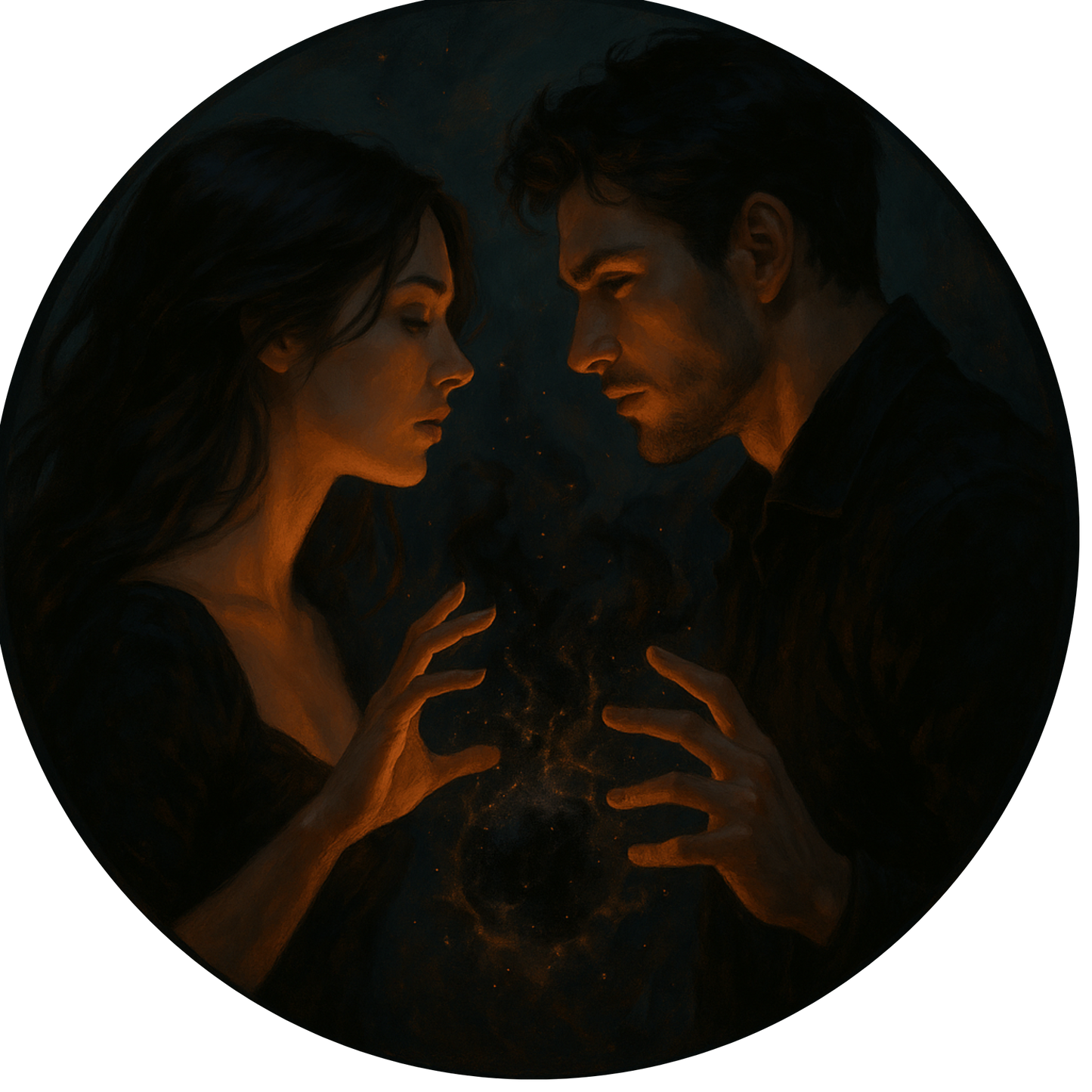 Tortenaufleger "Dark Romance & BookTok" – Essbares Fondantbild (rund ∅ 20 cm) Mein Shop