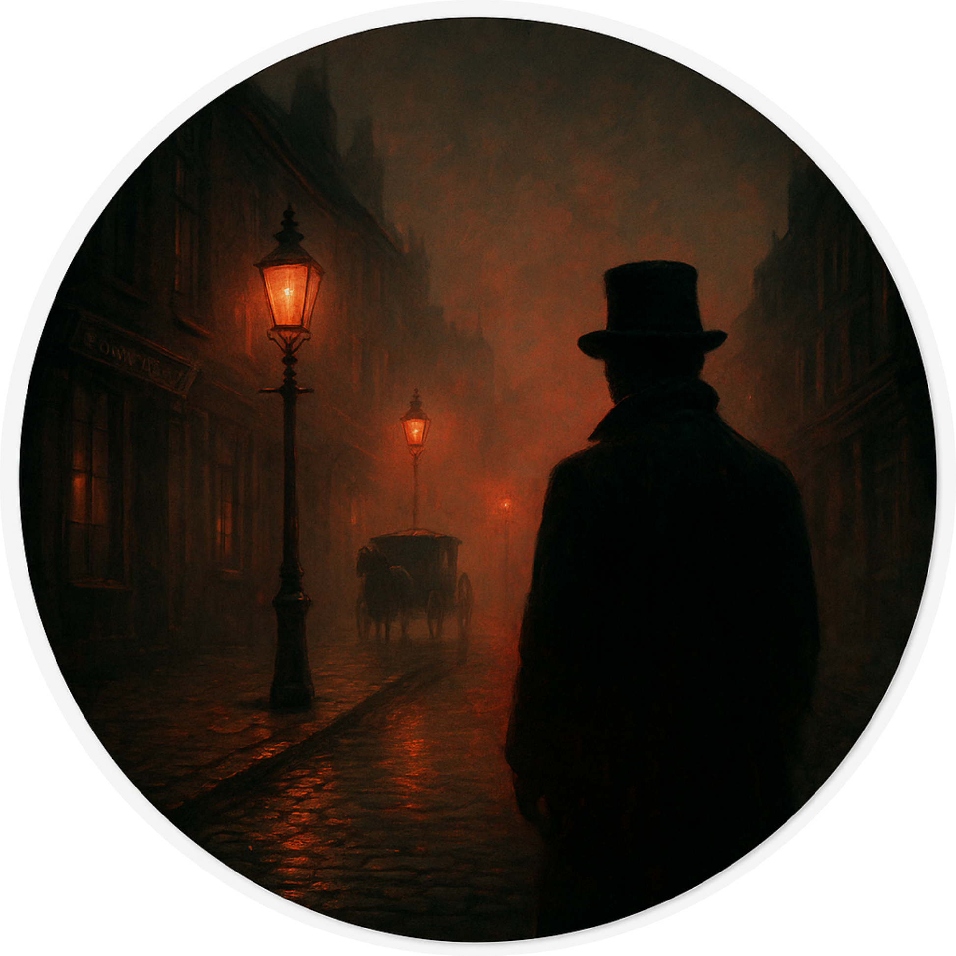 Tortenaufleger „True Crime & Crime“ – Essbares Fondantbild (rund ∅ 20 cm) Mein Shop