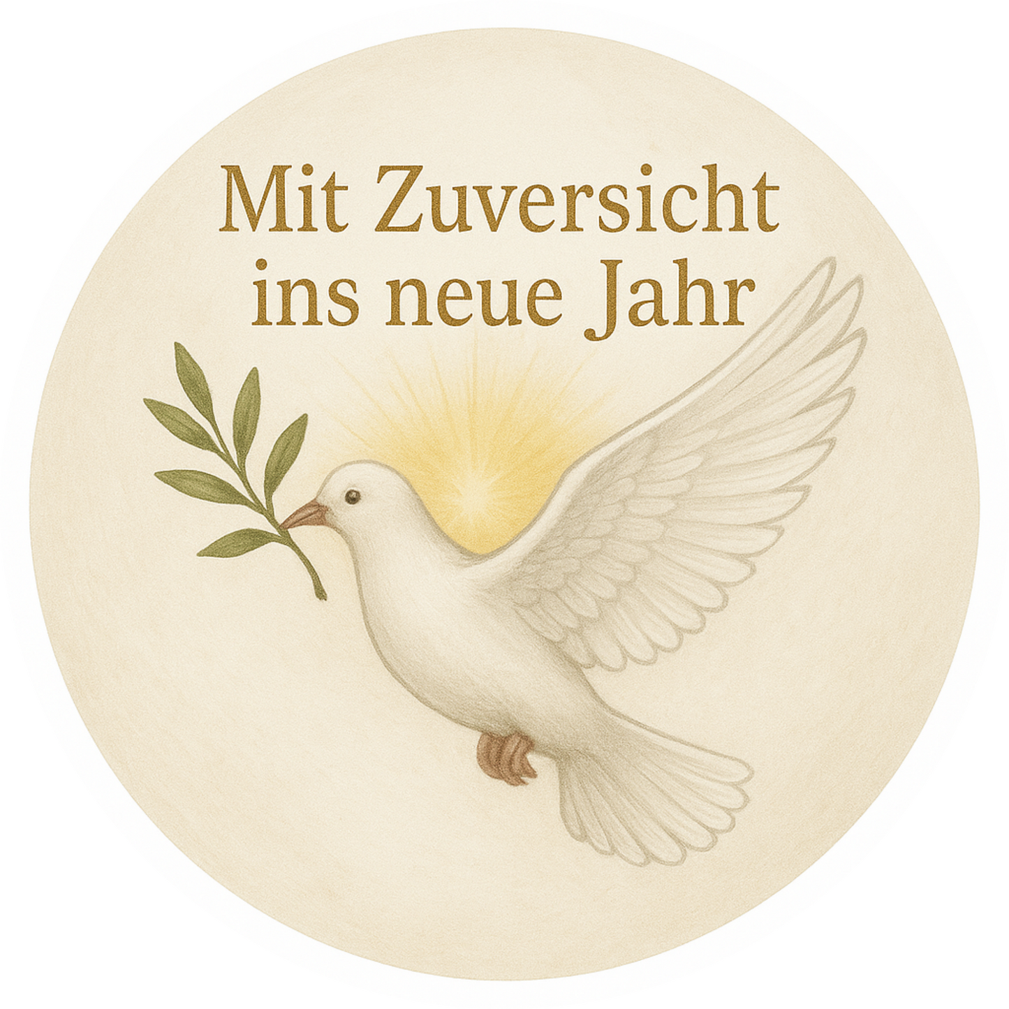 Tortenaufleger „Silvester“ – Essbares Fondantbild (rund ∅ 20 cm) Mein Shop