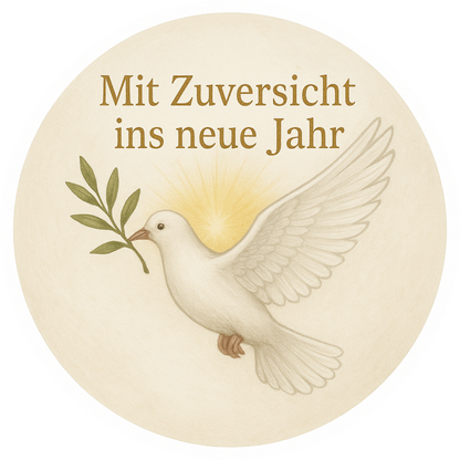 Tortenaufleger „Silvester“ – Essbares Fondantbild (rund ∅ 20 cm) Mein Shop