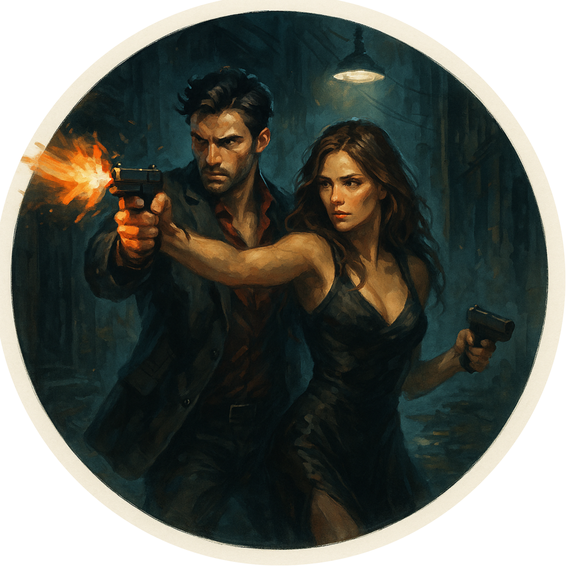 Tortenaufleger "Dark Romance & BookTok" – Essbares Fondantbild (rund ∅ 20 cm) Mein Shop