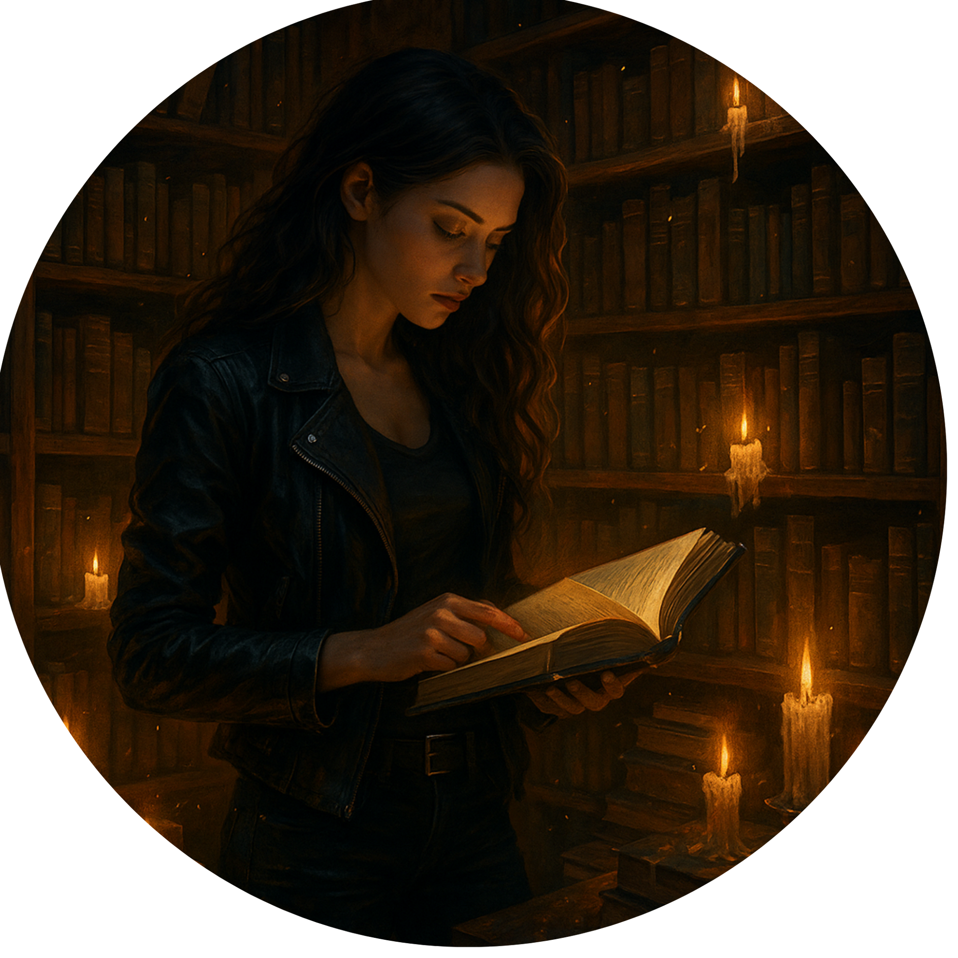 Tortenaufleger "Dark Romance & BookTok" – Essbares Fondantbild (rund ∅ 20 cm) Mein Shop