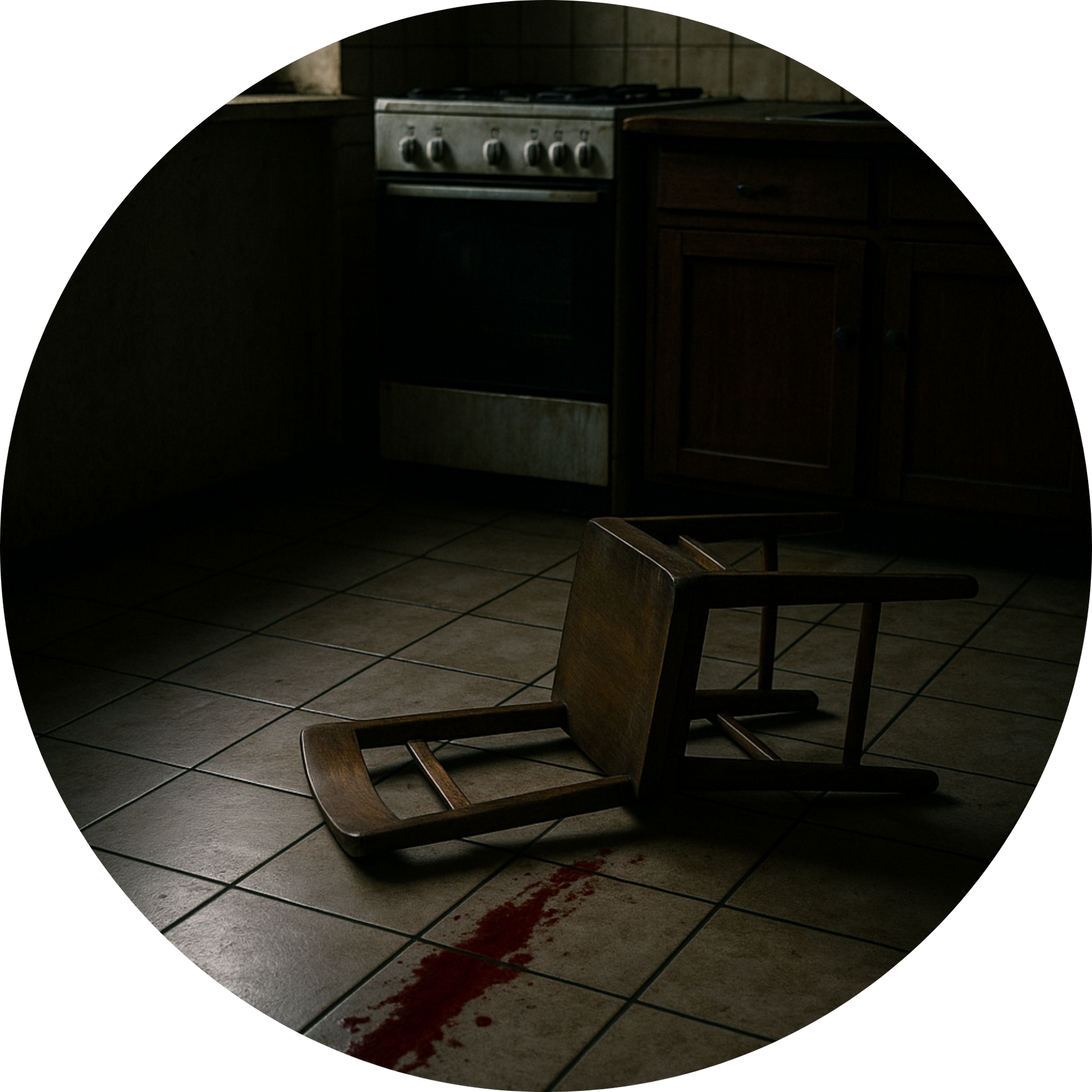 Tortenaufleger „True Crime & Crime“ – Essbares Fondantbild (rund ∅ 20 cm) Mein Shop