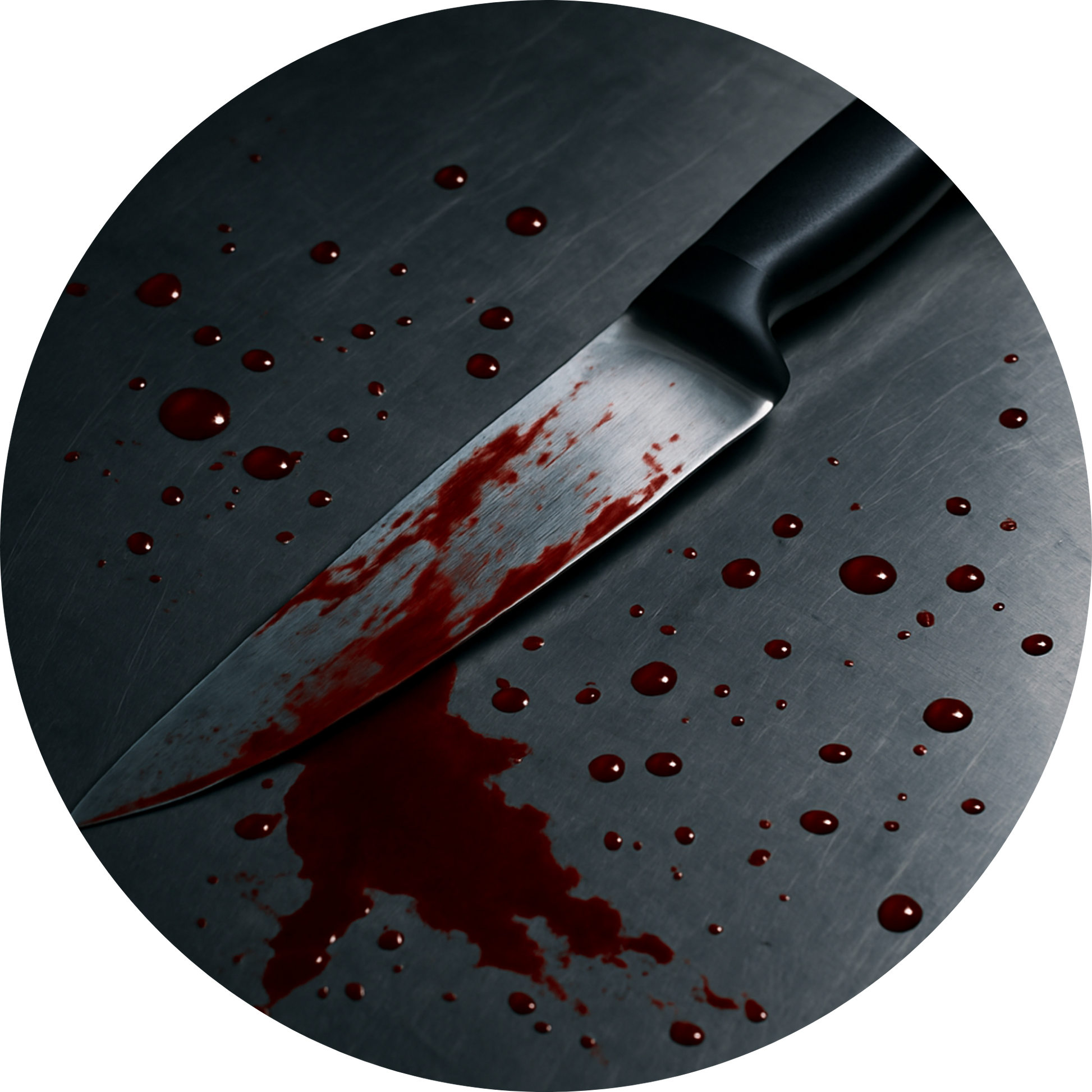 Tortenaufleger „True Crime & Crime“ – Essbares Fondantbild (rund ∅ 20 cm) Mein Shop