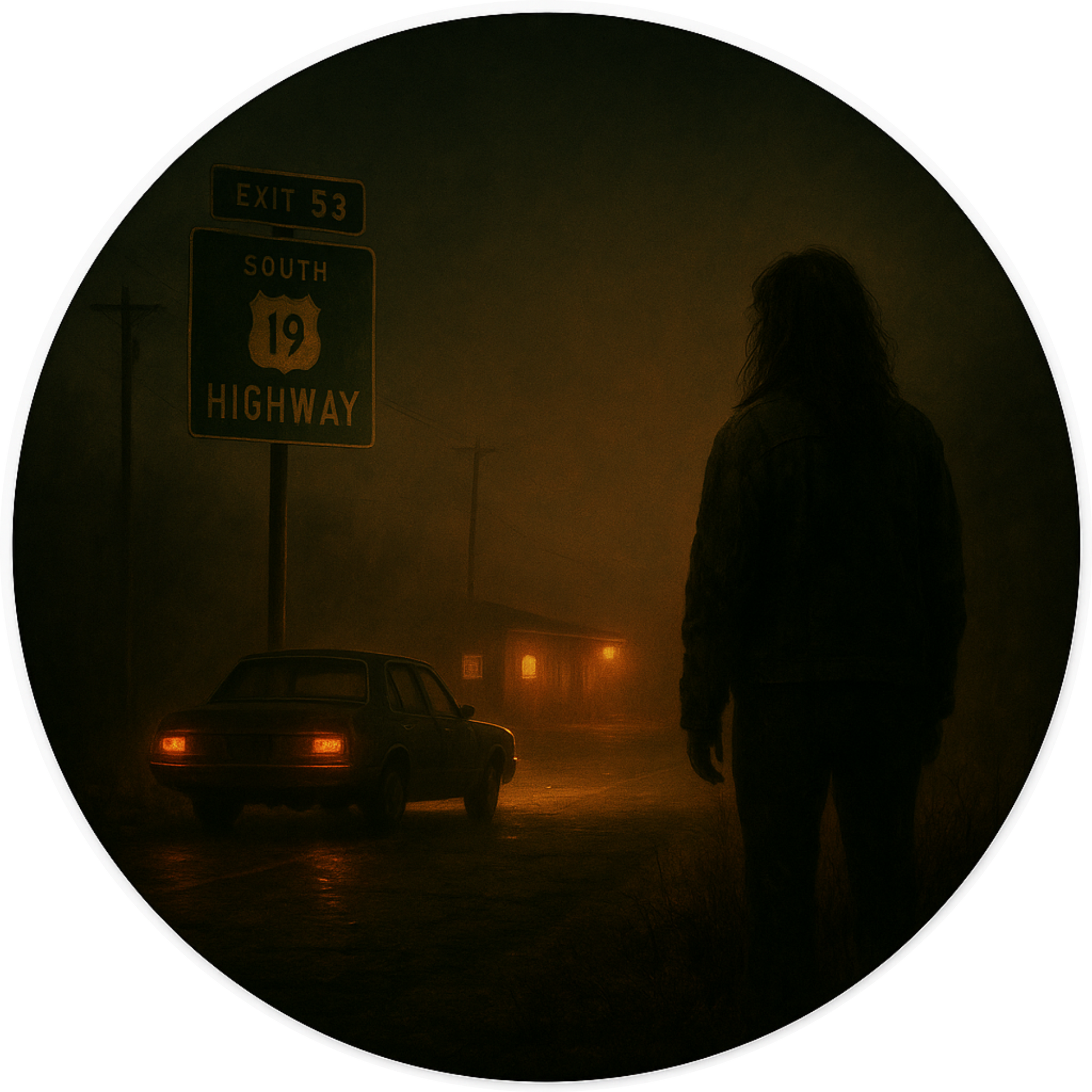 Tortenaufleger „True Crime & Crime“ – Essbares Fondantbild (rund ∅ 20 cm) Mein Shop