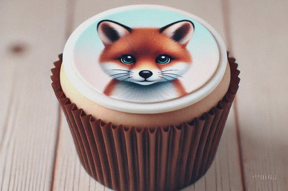Muffinaufleger mit Shopmotiv – Essbare Aufleger in 6er, 12er oder 18er Sets